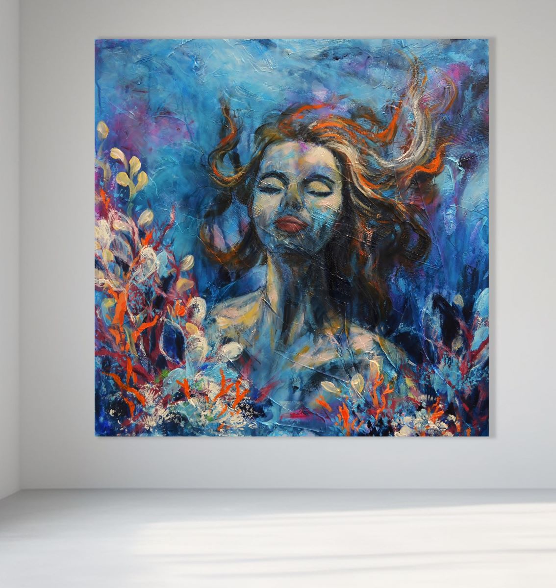 In the Ocean’s Light - Framed Print on Paper