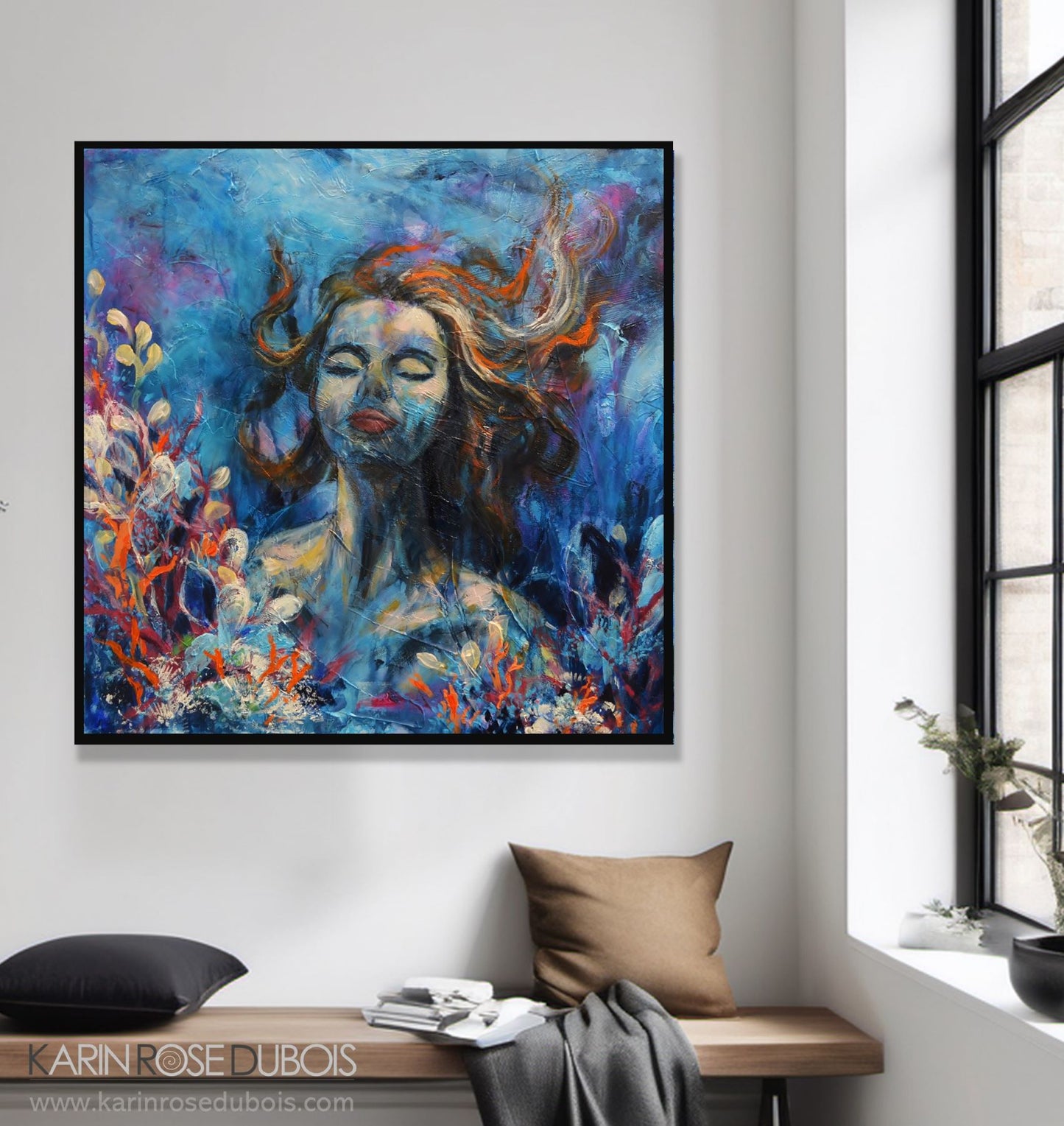 In the Ocean’s Light - Framed Print on Paper