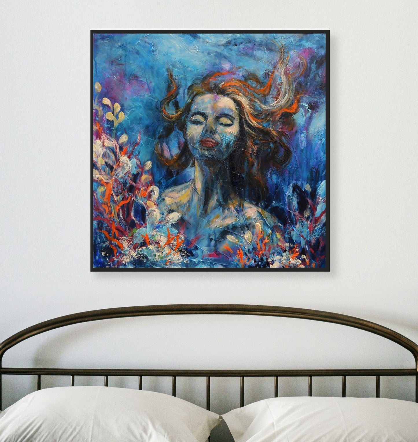 In the Ocean’s Light - Framed Print on Paper