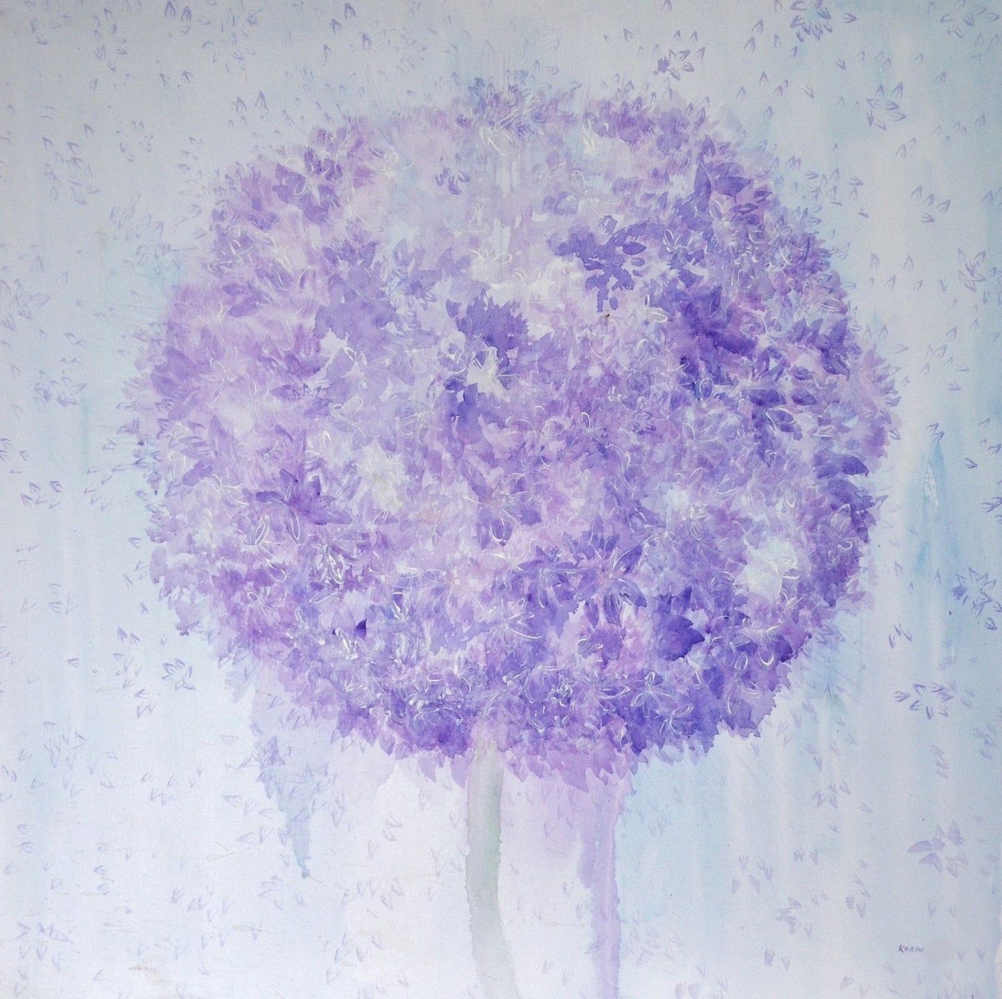 Allium Whimsy – Fine Art Canvas Print