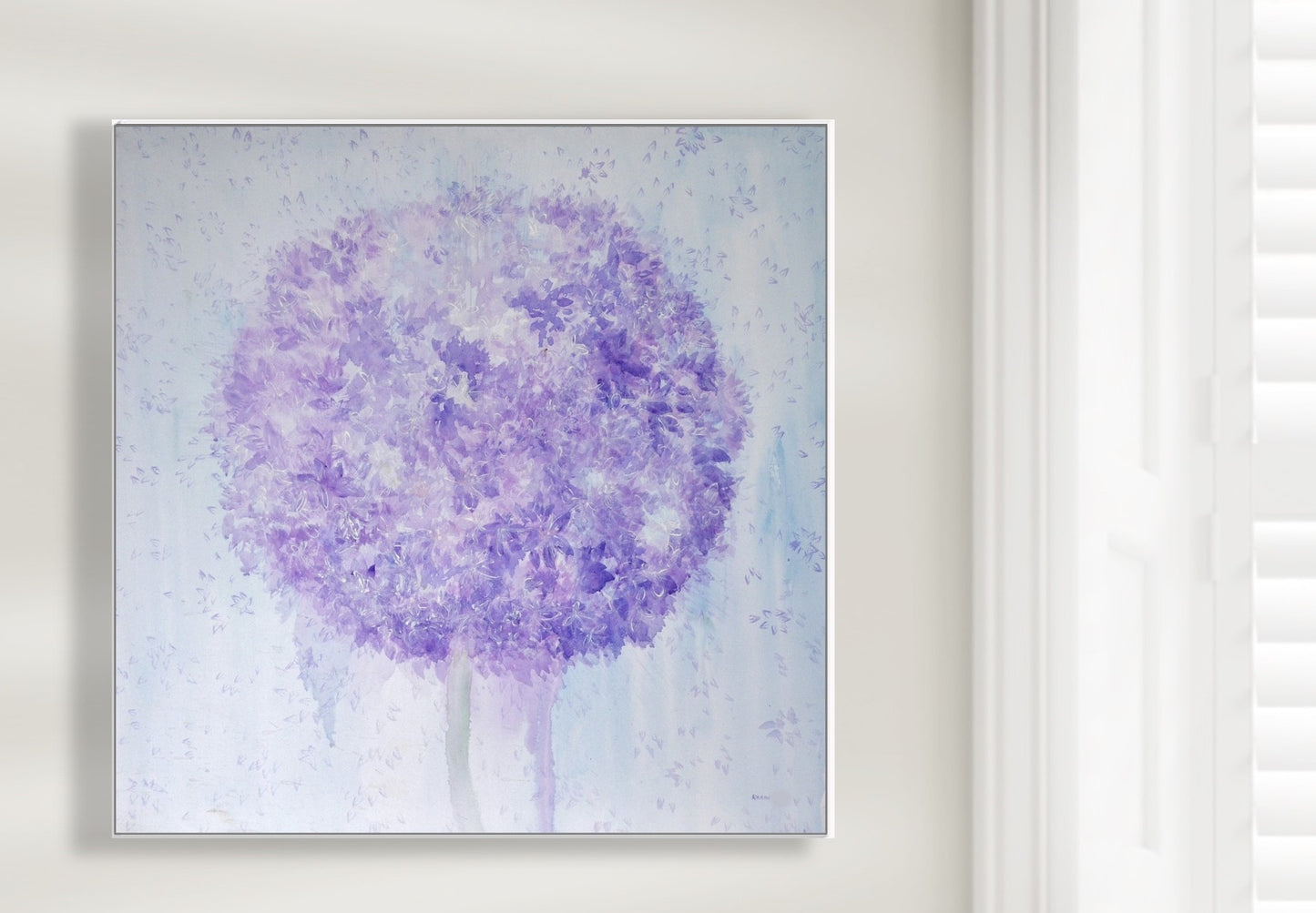 Allium Whimsy – Fine Art Canvas Print