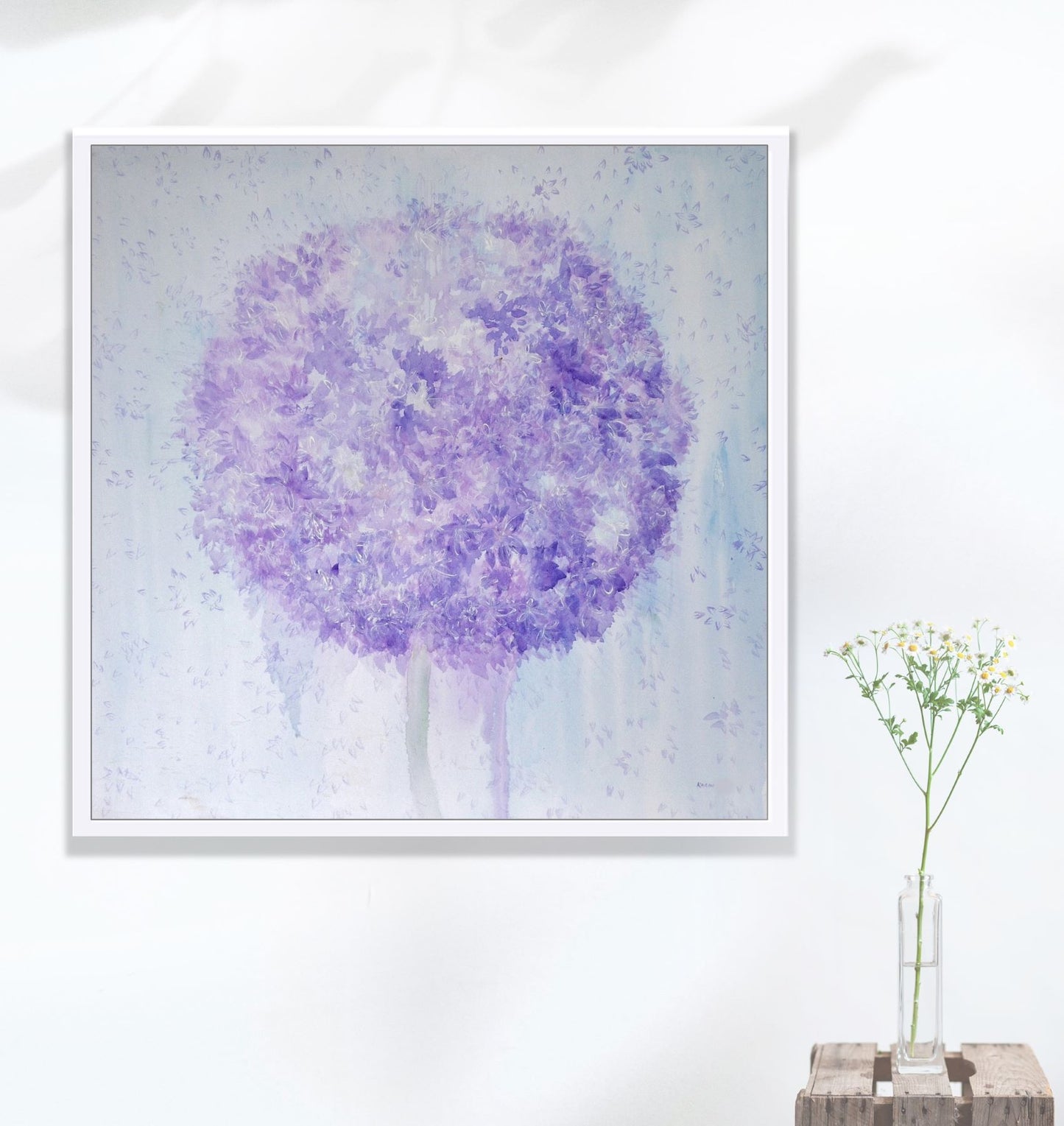 Allium Whimsy – Fine Art Canvas Print