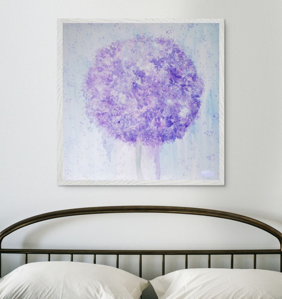 Allium II - Framed Print on Paper