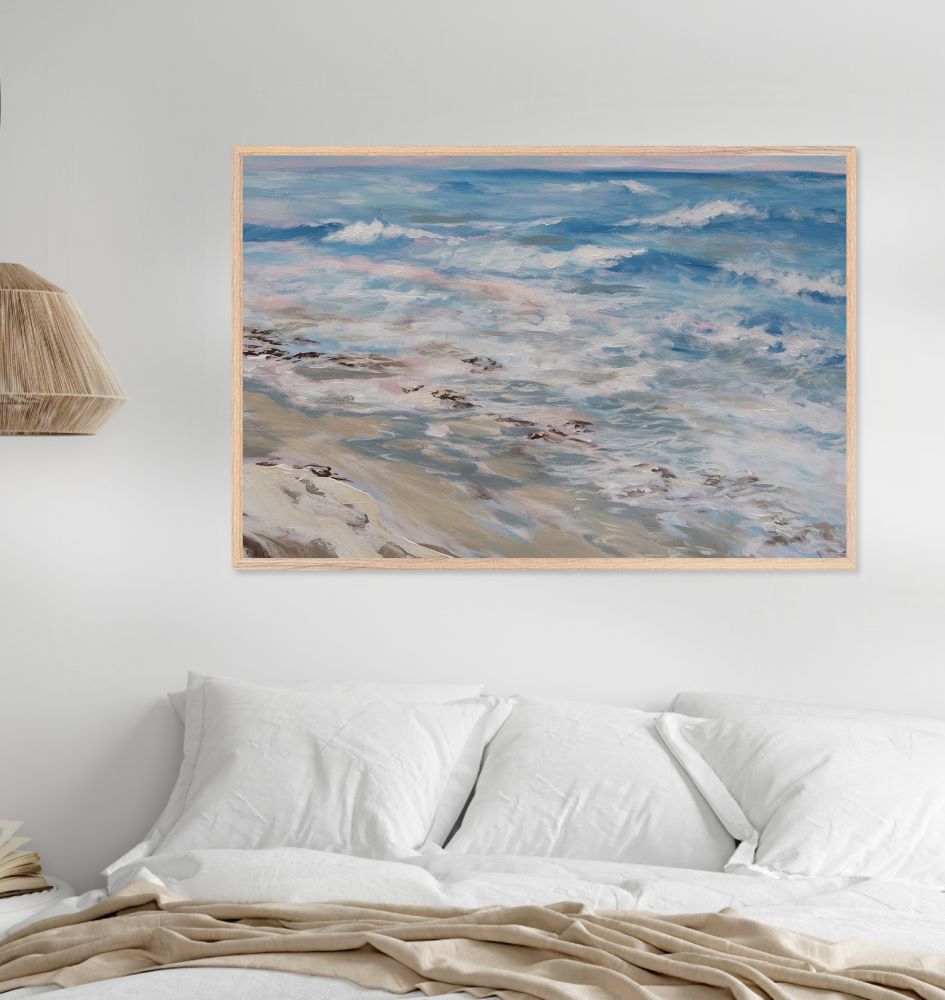 Anglesey Sea - Framed Print on Paper