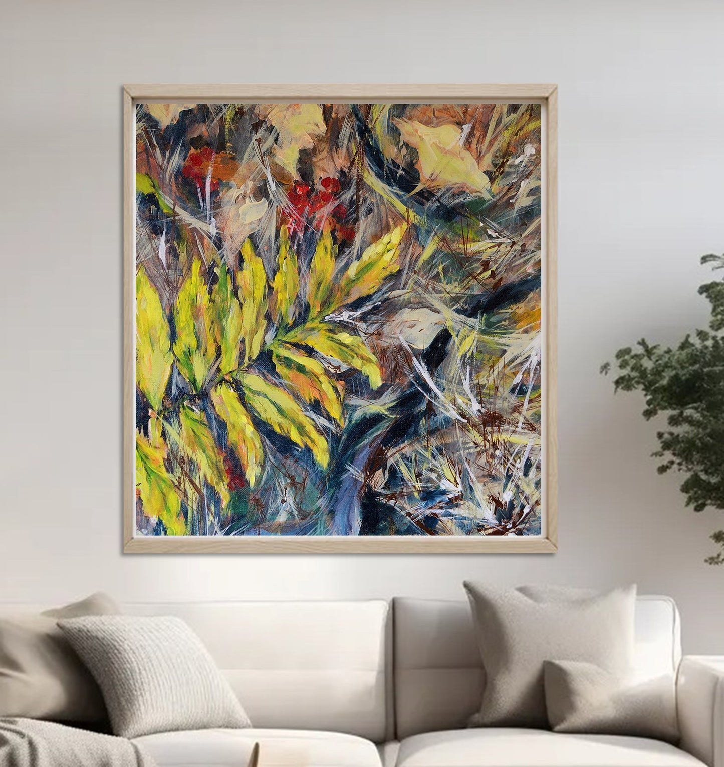 Autumn Forest Magic – Fine Art Canvas Print