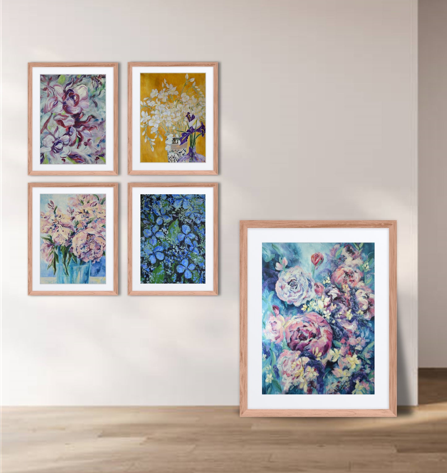 Peony Rhapsody Framed & Mounted Fine Art Print