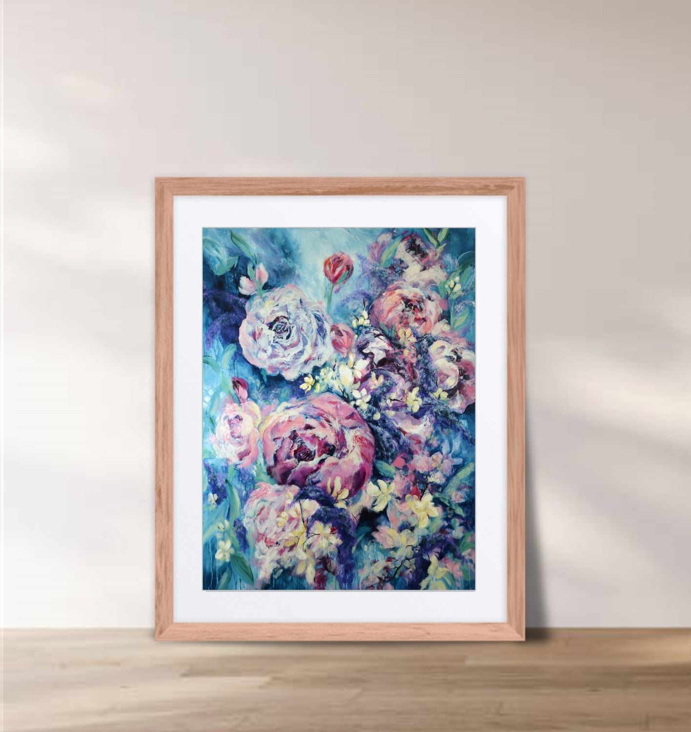 Peony Rhapsody Framed & Mounted Fine Art Print