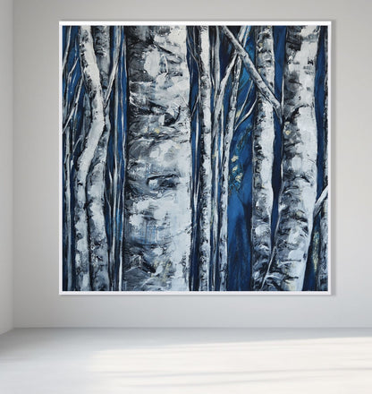 Enigmatic Birch – Fine Art Canvas Print