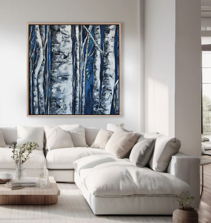 Enigmatic Birch – Fine Art Canvas Print