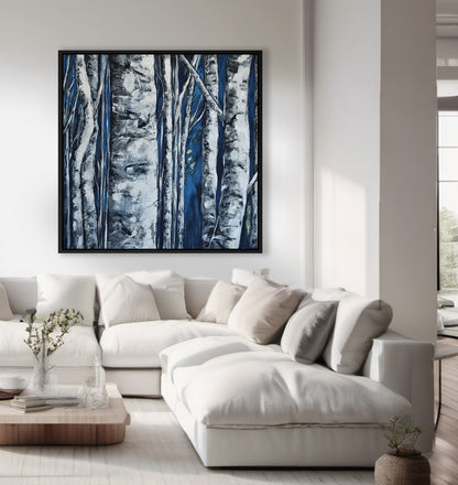 Enigmatic Birch – Fine Art Canvas Print