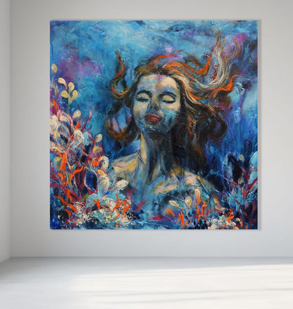 In the Ocean’s Light - Framed Print on Paper