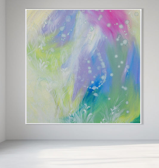 Cosmic Rainbow – Fine Art Canvas Print