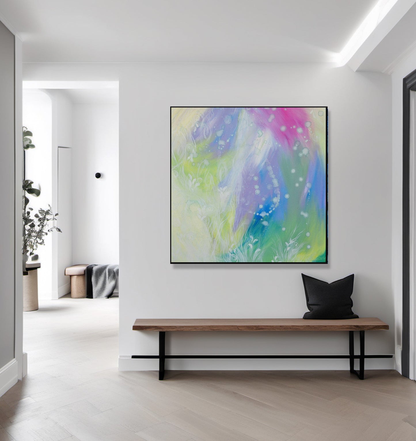 Cosmic Rainbow – Fine Art Canvas Print