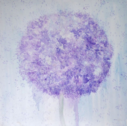 Allium II - Framed Print on Paper