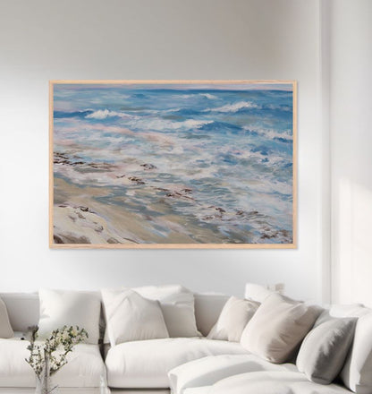 Anglesey Sea - Framed Print on Paper