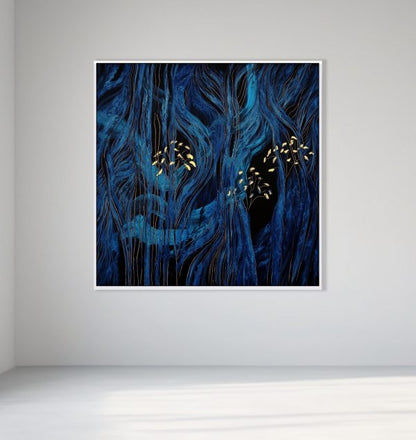 Blue Symphony – Fine Art Canvas Print