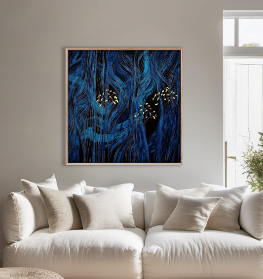 Blue Symphony – Fine Art Canvas Print