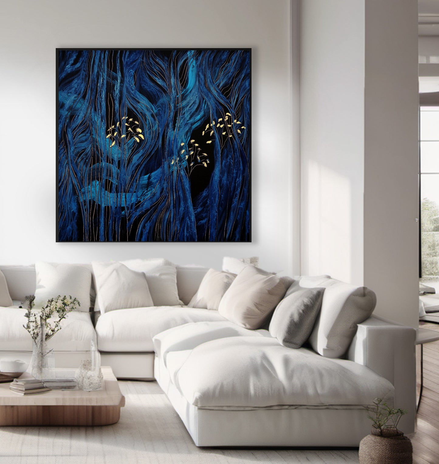 Blue Symphony – Fine Art Canvas Print