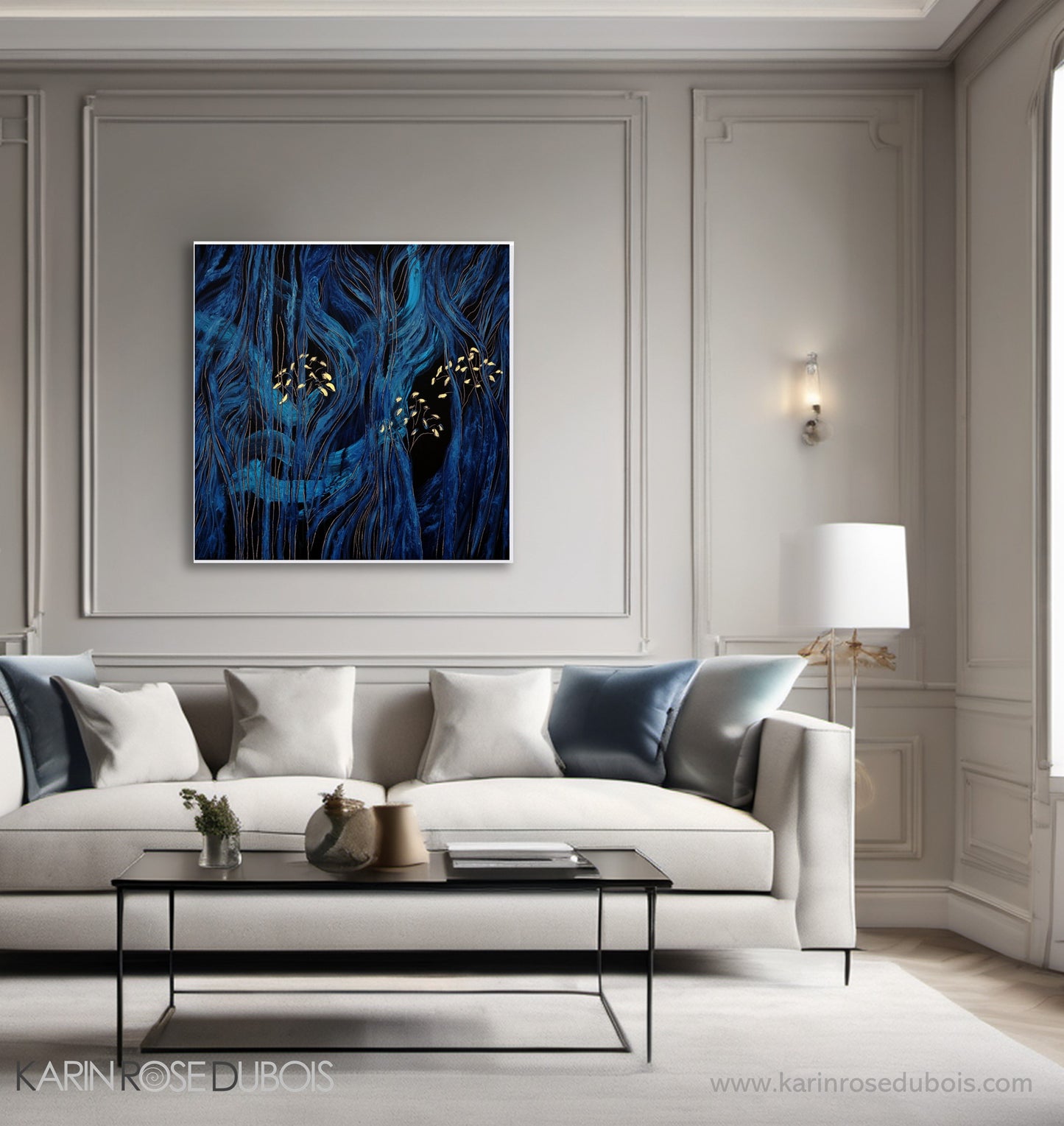 Blue Symphony – Fine Art Canvas Print