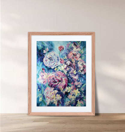 Peony Rhapsody Framed & Mounted Fine Art Print
