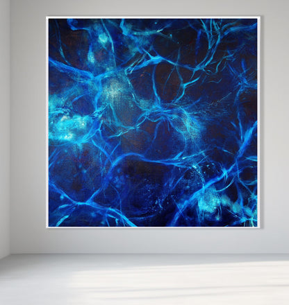 Ocean Deep Blue – Fine Art Canvas Print