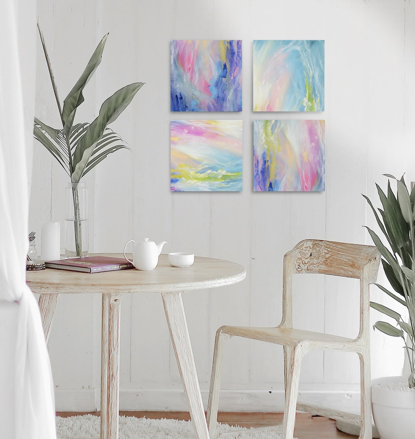 Radiance Mini Series Set of 4 Art Canvas Prints