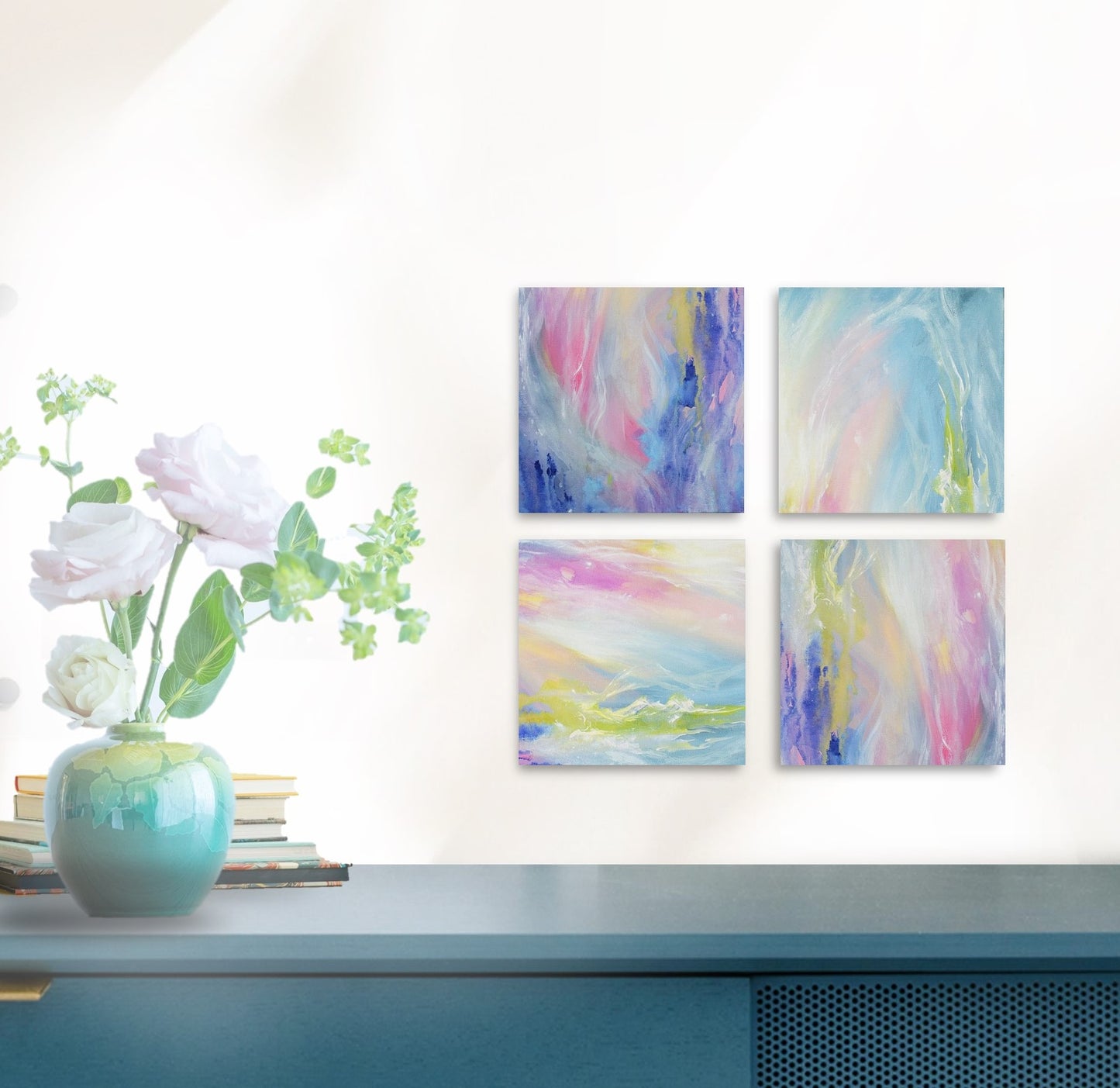 Radiance Mini Series Set of 4 Art Canvas Prints