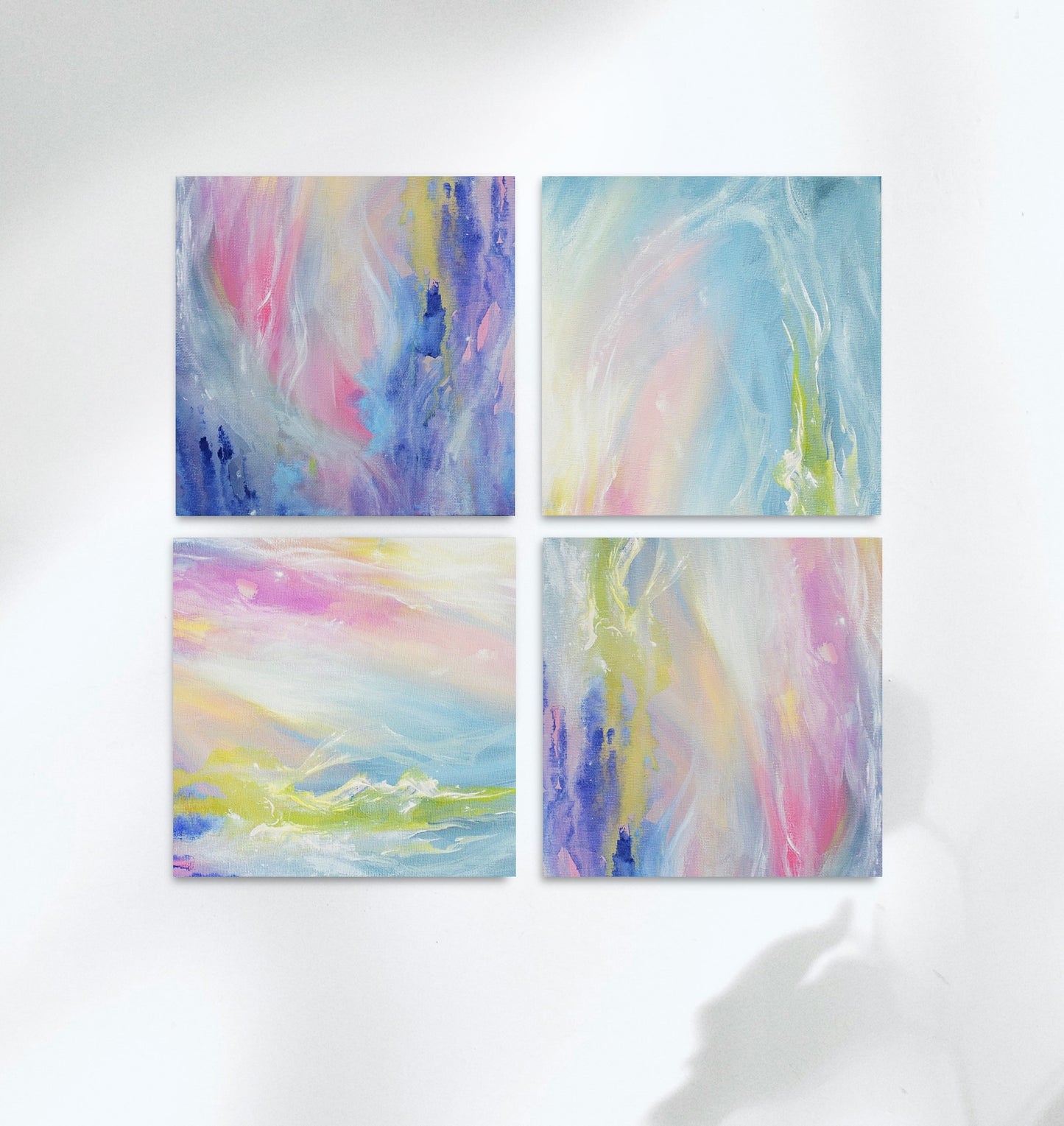 Radiance Mini Series Set of 4 Art Canvas Prints