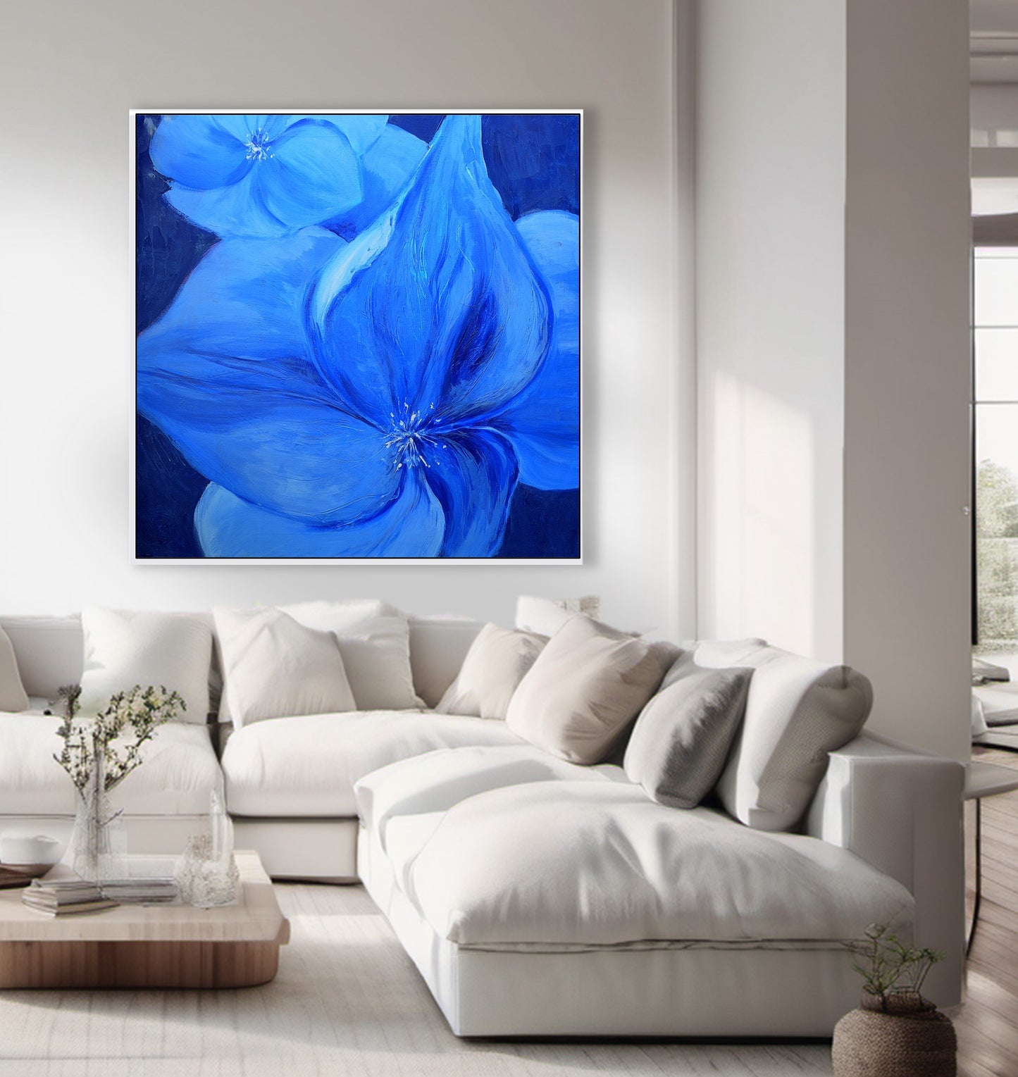 Unbounded Blue – Fine Art Canvas Print