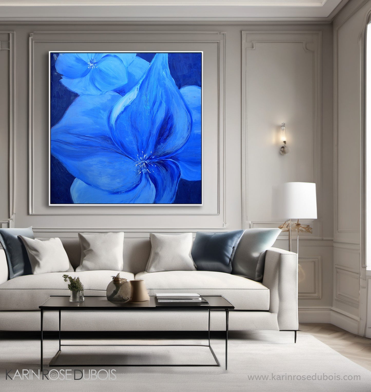 Unbounded Blue – Fine Art Canvas Print