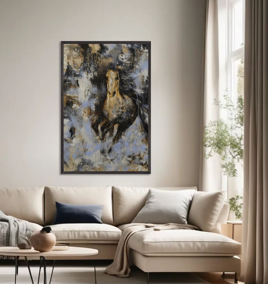 Unbridled Tide - Framed Print on Paper