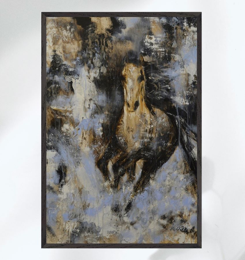 Unbridled Tide - Framed Print on Paper