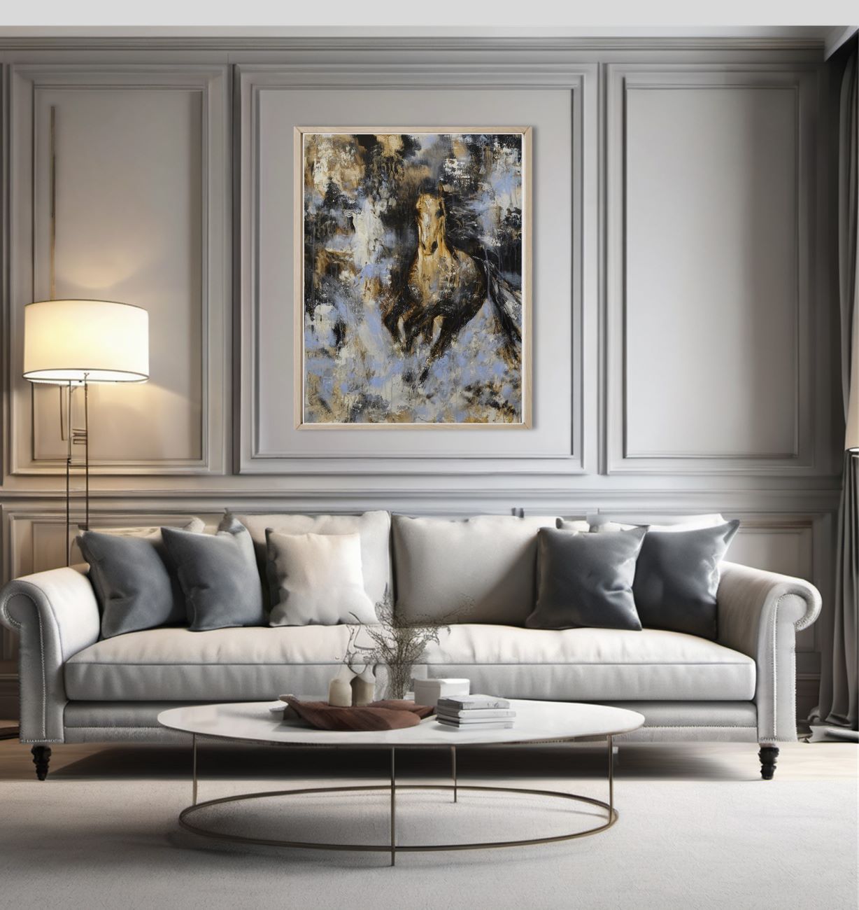 Unbridled Tide - Framed Print on Paper